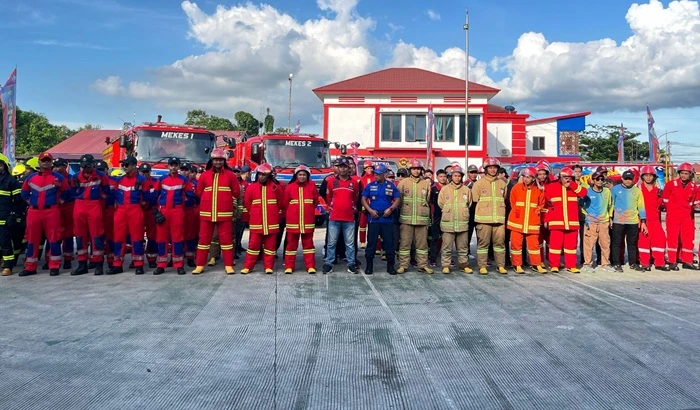Apel Kesiapsiagaan Jelang Ramadan, Disdamkar Kukar Siapkan Langkah Antisipasi Kebakaran