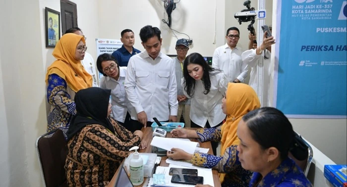 Wapres Gibran Rakabuming Tinjau Program PKG dan Proyek Infrastruktur di Samarinda