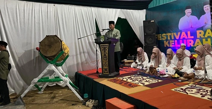Sekda Kukar Resmi Membuka Festival Ramadhan ke-5 di Kelurahan Maluhu
