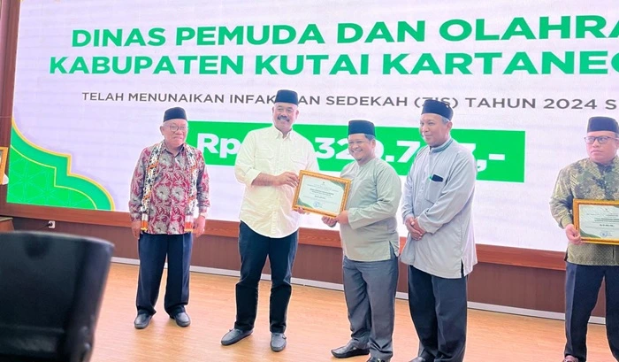 Dispora Kukar Kumpulkan Zakat Rp55 Juta Lewat UPZ, Dorong Semangat Berbagi di Lingkungan OPD