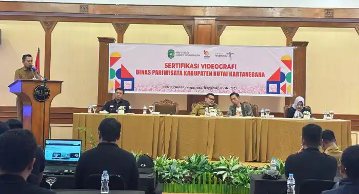 Dispar Kukar Ciptakan Videografer Lokal Profesionalisme Lewat Pelatihan Sertifikasi