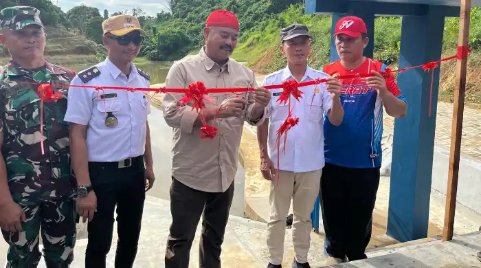 Embung Maluhu Diresmikan untuk Perkuat Irigasi dan Ketahanan Pangan