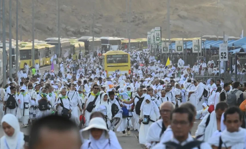 Menag Nasaurddin Umar Pastikan Seluruh Jamaah Haji Indonesia Telah Wukuf dan Berada di Mina Sebelum kembali ke Tanah Air