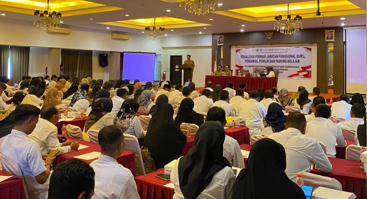 Sosialisasi Jabatan Fungsional, Ratusan Guru Kukar Diberi Pemahaman Mekanisme Baru Kenaikan Pangkat
