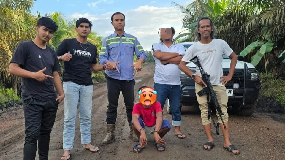 Polsek Loa Janan Tangkap Pria Terduga Pelaku Persetubuhan Anak di Bawah Umur di Kawasan Kebun Sawit