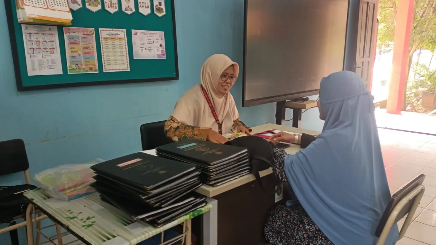 Kepala SDN 018 Tenggarong Apresiasi Gerakan Ayah Mengambil Rapor di Kukar