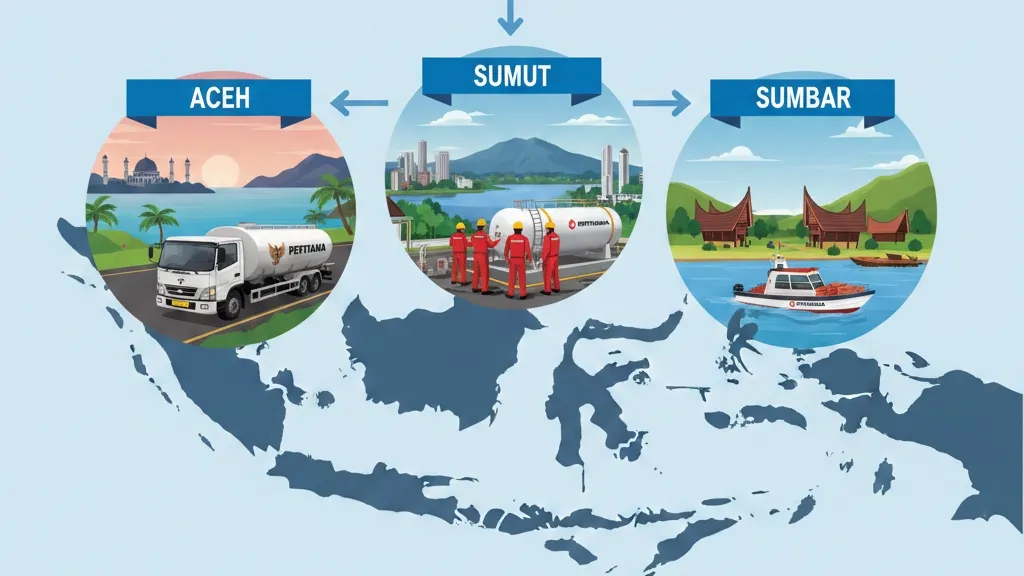 Pertamina Kerahkan Tim Khusus Pastikan Distribusi BBM dan LPG Tetap Aman di Aceh, Sumut, dan Sumbar