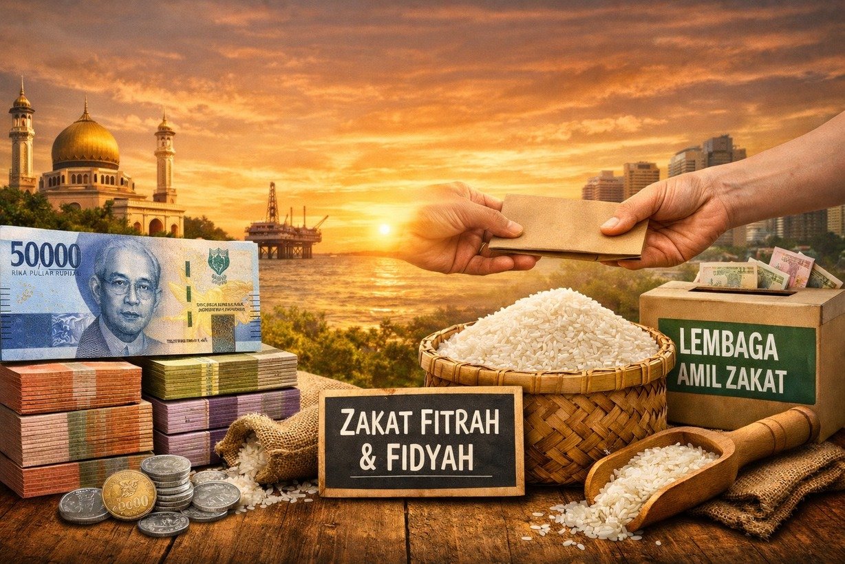 Besaran Zakat Fitrah Balikpapan 1447 H Resmi Ditetapkan, Nominal Tertinggi Rp54.000 per Orang