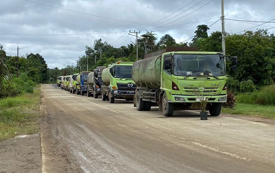 Dishub Kutai Barat Tegaskan Batas Muatan CPO 6.000 Liter di Jalan Kelas III