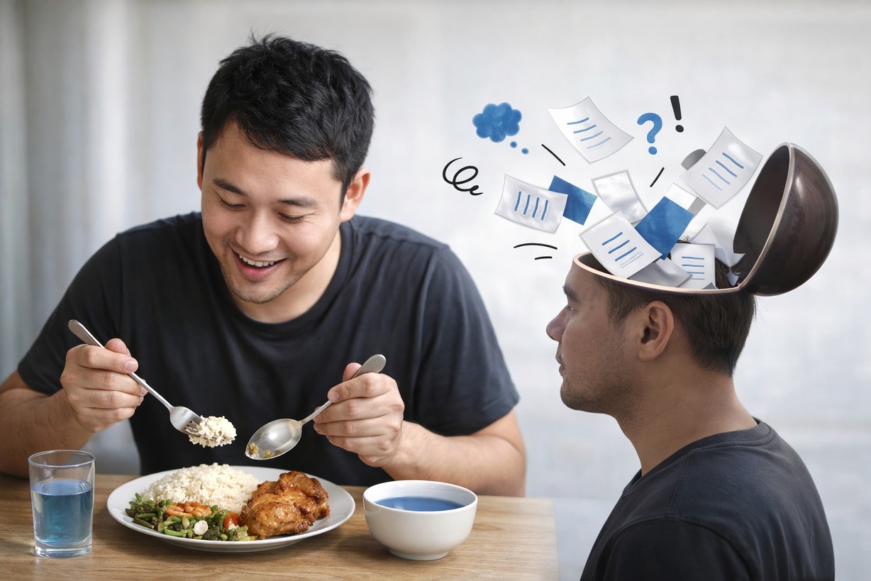 Mengisi Piring, Mengosongkan Kepala?