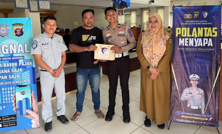 Polantas Menyapa Jadi Upaya Satlantas Kukar Tingkatkan Kepercayaan Masyarakat