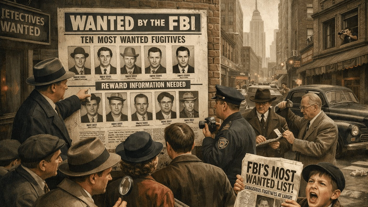 14 Maret 1950: Hari Ketika FBI Mengubah Masyarakat Menjadi Detektif Dadakan