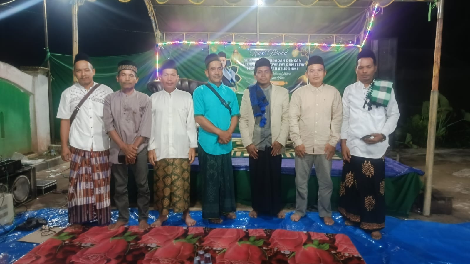 Halal Bihalal Desa Sarinadi Kota Bangun Darat Hadirkan Kang GusNu, Pengasuh Ponpes Saunah Kaltim